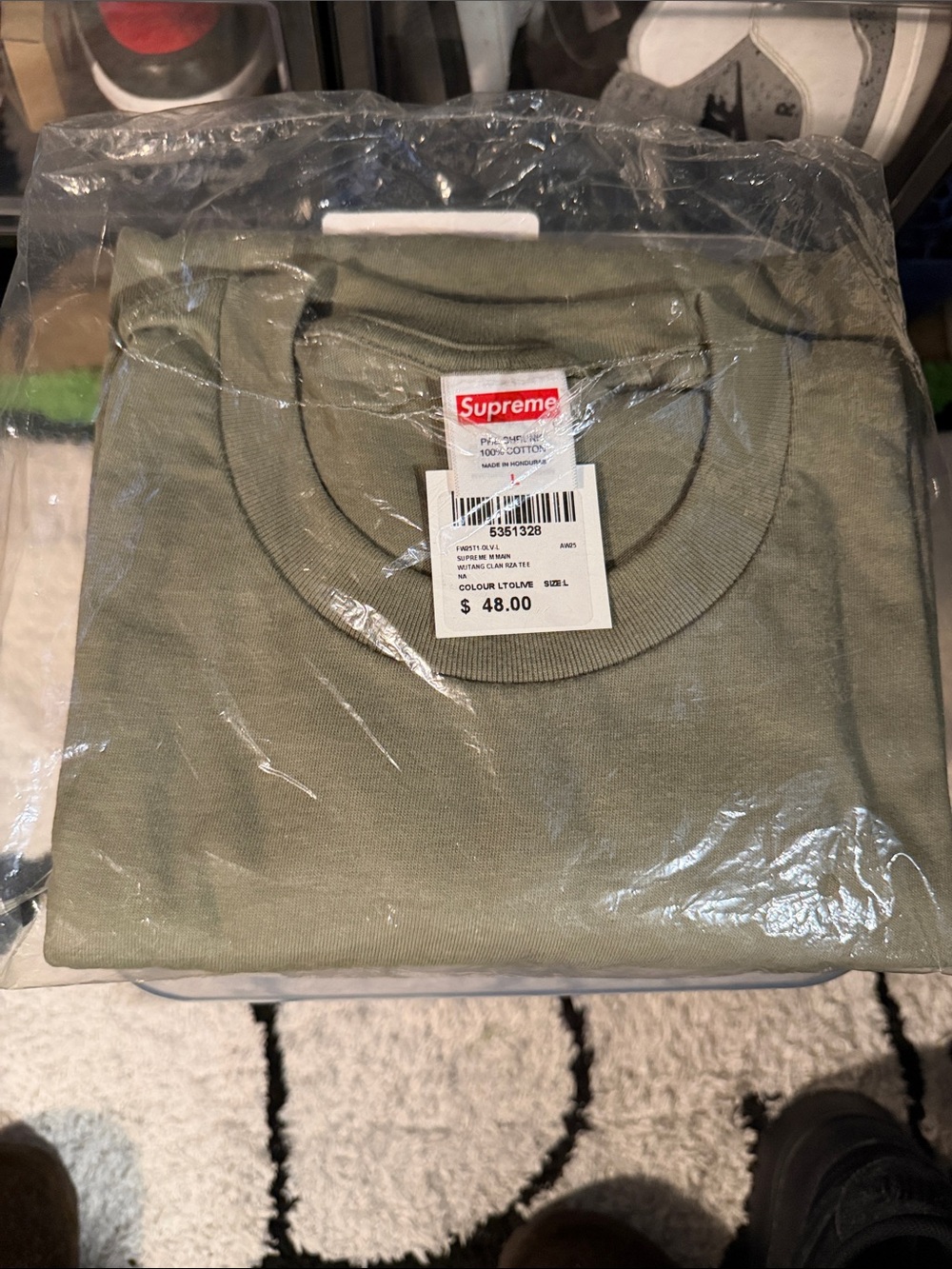 Supreme wu-tang clan rza tee